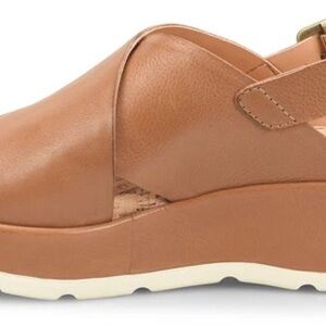 Kork-Ease Brown Leather Women's Sandals